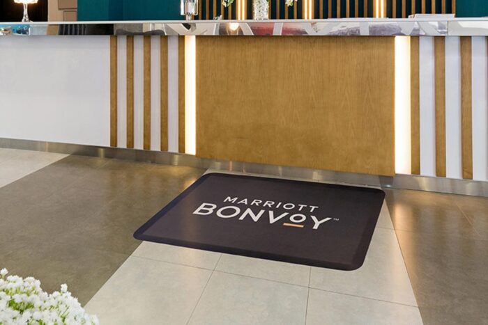 Comfort And Branding In One Mat