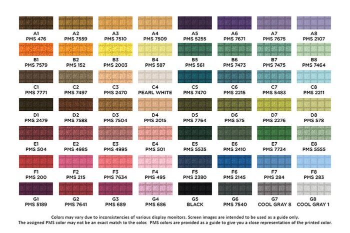 Custom Waterhog Floor Mats Color